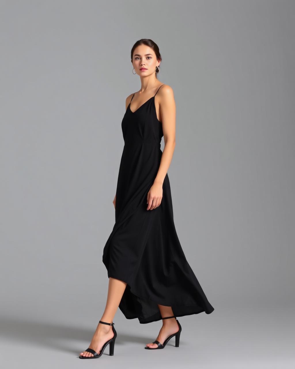 Falaknuma Satin Slip Dress